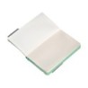 Cuaderno con gomilla antartik notes tapa blanda a6 cuadricula gris y turquesa 100 hojas 80 gr fsc