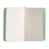 Cuaderno con gomilla antartik notes tapa blanda a6 rayas gris y turquesa 100 hojas 80 gr fsc