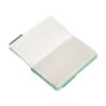 Cuaderno con gomilla antartik notes tapa blanda a6 rayas gris y turquesa 100 hojas 80 gr fsc