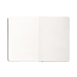 Cuaderno con gomilla antartik notes tapa blanda a5 hojas lisas gris y turquesa 80 hojas 80 gr fsc
