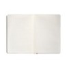 Cuaderno con gomilla antartik notes tapa blanda a5 hojas cuadricula negro y rojo 80 hojas 80 gr fsc