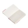 Cuaderno con gomilla antartik notes tapa blanda a6 rayas rosa pastel 100 hojas 80 gr fsc