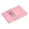 Cuaderno con gomilla antartik notes tapa blanda a5 hojas cuadricula rosa pastel 80 hojas 80 gr fsc
