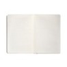 Cuaderno con gomilla antartik notes tapa blanda a5 hojas cuadricula rosa pastel 80 hojas 80 gr fsc