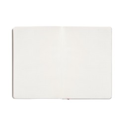 Cuaderno con gomilla antartik notes tapa blanda a5 hojas puntos rosa pastel 80 hojas 80 gr fsc