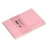 Cuaderno con gomilla antartik notes tapa blanda a5 hojas lisas rosa pastel 80 hojas 80 gr fsc