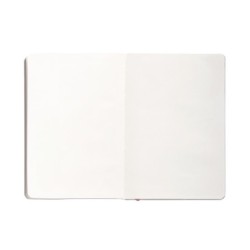 Cuaderno con gomilla antartik notes tapa blanda a5 hojas lisas rosa pastel 80 hojas 80 gr fsc