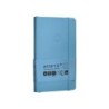 Cuaderno con gomilla antartik notes tapa blanda a6 cuadricula azul claro 100 hojas 80 gr fsc