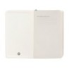 Cuaderno con gomilla antartik notes tapa blanda a6 cuadricula azul claro 100 hojas 80 gr fsc