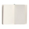 Cuaderno con gomilla antartik notes tapa blanda a6 hojas lisas azul claro 100 hojas 80 gr fsc