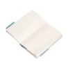 Cuaderno con gomilla antartik notes tapa blanda a6 hojas lisas azul claro 100 hojas 80 gr fsc