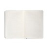 Cuaderno con gomilla antartik notes tapa blanda a5 hojas cuadricula azul claro 80 hojas 80 gr fsc