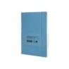 Cuaderno con gomilla antartik notes tapa blanda a5 hojas rayas azul claro 80 hojas 80 gr fsc