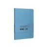 Cuaderno con gomilla antartik notes tapa blanda a5 hojas rayas azul claro 80 hojas 80 gr fsc