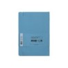 Cuaderno con gomilla antartik notes tapa blanda a5 hojas lisas azul claro 80 hojas 80 gr fsc