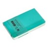 Cuaderno con gomilla antartik notes tapa blanda a6 cuadricula turquesa 100 hojas 80 gr fsc