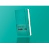 Cuaderno con gomilla antartik notes tapa blanda a6 cuadricula turquesa 100 hojas 80 gr fsc