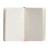 Cuaderno con gomilla antartik notes tapa blanda a6 rayas turquesa 100 hojas 80 gr fsc
