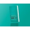 Cuaderno con gomilla antartik notes tapa blanda a6 rayas turquesa 100 hojas 80 gr fsc