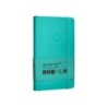 Cuaderno con gomilla antartik notes tapa blanda a6 hojas lisas turquesa 100 hojas 80 gr fsc