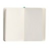 Cuaderno con gomilla antartik notes tapa blanda a6 hojas lisas turquesa 100 hojas 80 gr fsc