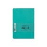 Cuaderno con gomilla antartik notes tapa blanda a5 hojas rayas turquesa 80 hojas 80 gr fsc