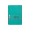 Cuaderno con gomilla antartik notes tapa blanda a5 hojas lisas turquesa 80 hojas 80 gr fsc