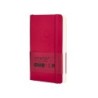 Cuaderno con gomilla antartik notes tapa blanda a6 rayas burdeos 100 hojas 80 gr fsc