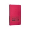 Cuaderno con gomilla antartik notes tapa blanda a6 rayas burdeos 100 hojas 80 gr fsc