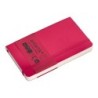 Cuaderno con gomilla antartik notes tapa blanda a6 rayas burdeos 100 hojas 80 gr fsc