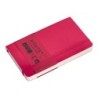 Cuaderno con gomilla antartik notes tapa blanda a6 hojas lisas burdeos 100 hojas 80 gr fsc