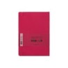 Cuaderno con gomilla antartik notes tapa blanda a5 hojas cuadricula burdeos 80 hojas 80 gr fsc
