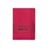 Cuaderno con gomilla antartik notes tapa blanda a5 hojas rayas burdeos 80 hojas 80 gr fsc