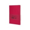 Cuaderno con gomilla antartik notes tapa blanda a5 hojas rayas burdeos 80 hojas 80 gr fsc