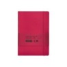 Cuaderno con gomilla antartik notes tapa blanda a5 hojas puntos burdeos 80 hojas 80 gr fsc