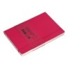 Cuaderno con gomilla antartik notes tapa blanda a5 hojas puntos burdeos 80 hojas 80 gr fsc