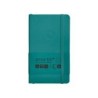 Cuaderno con gomilla antartik notes tapa blanda a6 cuadricula verde aguamarina 100 hojas 80 gr fsc