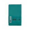 Cuaderno con gomilla antartik notes tapa blanda a6 cuadricula verde aguamarina 100 hojas 80 gr fsc