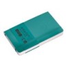 Cuaderno con gomilla antartik notes tapa blanda a6 cuadricula verde aguamarina 100 hojas 80 gr fsc