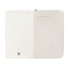 Cuaderno con gomilla antartik notes tapa blanda a6 cuadricula verde aguamarina 100 hojas 80 gr fsc