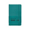Cuaderno con gomilla antartik notes tapa blanda a6 rayas verde aguamarina 100 hojas 80 gr fsc