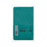 Cuaderno con gomilla antartik notes tapa blanda a6 rayas verde aguamarina 100 hojas 80 gr fsc