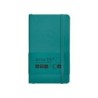 Cuaderno con gomilla antartik notes tapa blanda a6 hojas lisas verde aguamarina 100 hojas 80 gr fsc