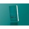 Cuaderno con gomilla antartik notes tapa blanda a6 hojas lisas verde aguamarina 100 hojas 80 gr fsc