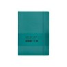Cuaderno con gomilla antartik notes tapa blanda a5 hojas rayas verde aguamarina 80 hojas 80 gr fsc