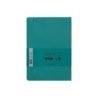 Cuaderno con gomilla antartik notes tapa blanda a5 hojas rayas verde aguamarina 80 hojas 80 gr fsc