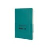 Cuaderno con gomilla antartik notes tapa blanda a5 hojas rayas verde aguamarina 80 hojas 80 gr fsc