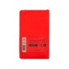 Cuaderno con gomilla antartik notes tapa blanda a6 cuadricula rojo 100 hojas 80 gr fsc