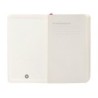 Cuaderno con gomilla antartik notes tapa blanda a6 rayas rojo 100 hojas 80 gr fsc
