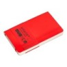 Cuaderno con gomilla antartik notes tapa blanda a6 hojas lisas rojo 100 hojas 80 gr fsc